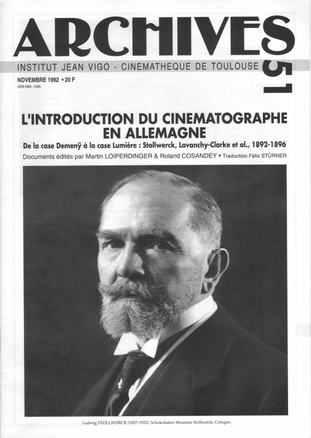 ARCHIVES magazine side cover Issue 51  1992