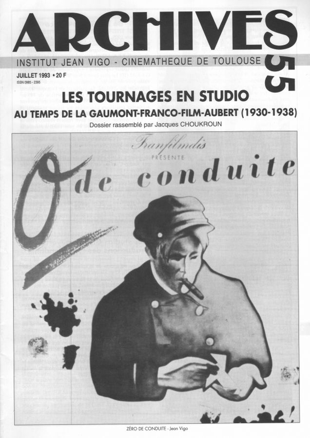 ARCHIVES magazine side cover Issue 55  1993