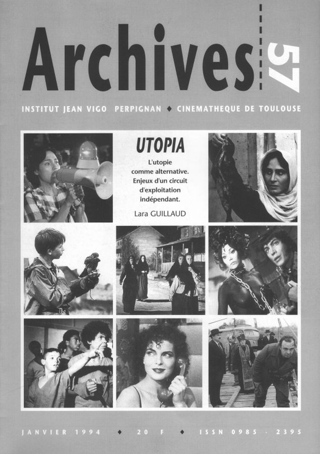 ARCHIVES magazine side cover Issue 57  1994