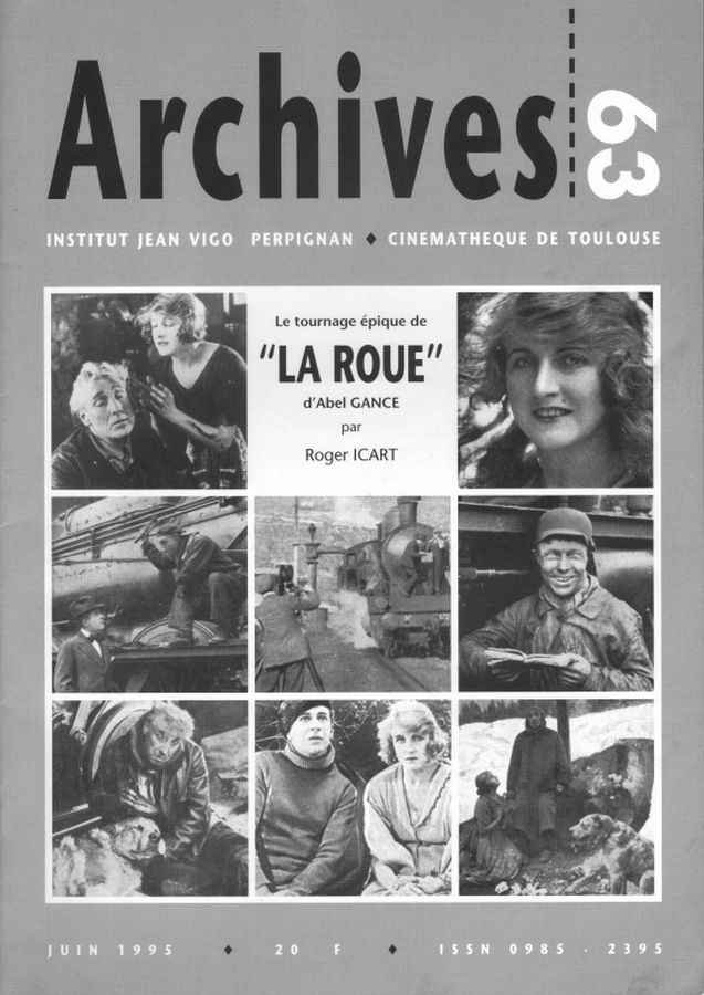 ARCHIVES magazine side cover Issue 63  1995
