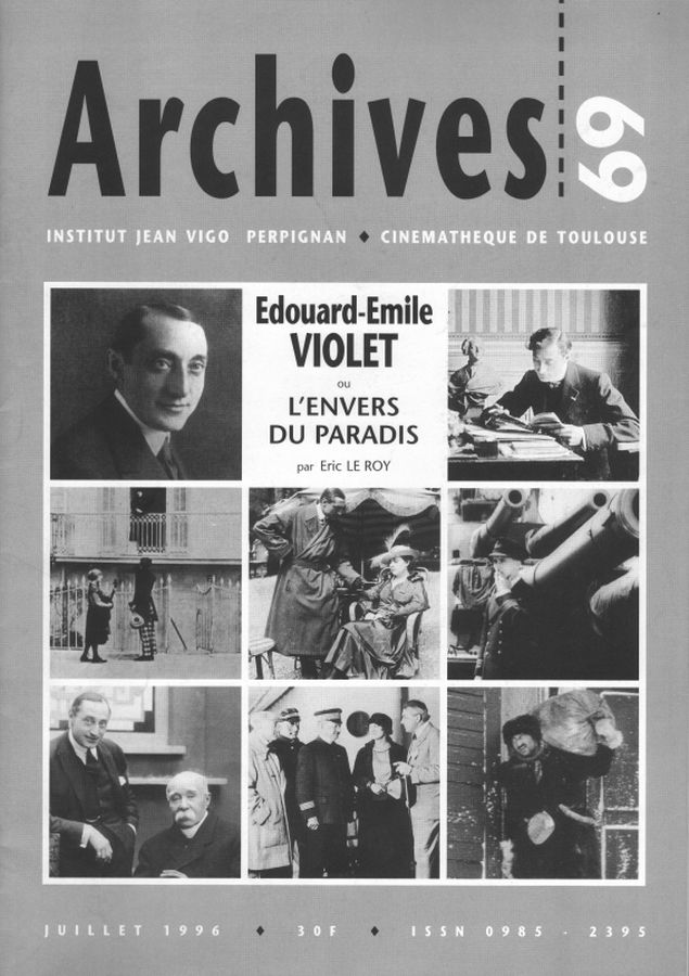 ARCHIVES magazine side cover Issue 69  1996