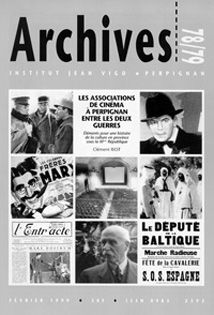 ARCHIVES magazine side cover Issue 78/79  1999