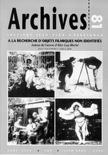 ARCHIVES magazine side cover Issue 81  1999