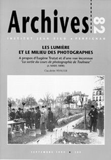 ARCHIVES magazine side cover Issue 82  1999