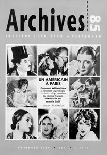 ARCHIVES magazine side cover Issue 85  2000