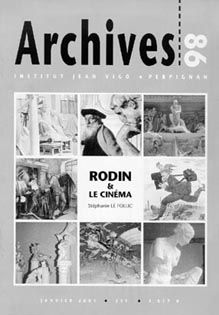 ARCHIVES magazine side cover Issue 86  2001