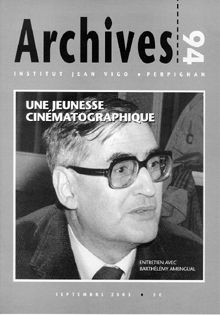 ARCHIVES magazine side cover Issue 94  2003