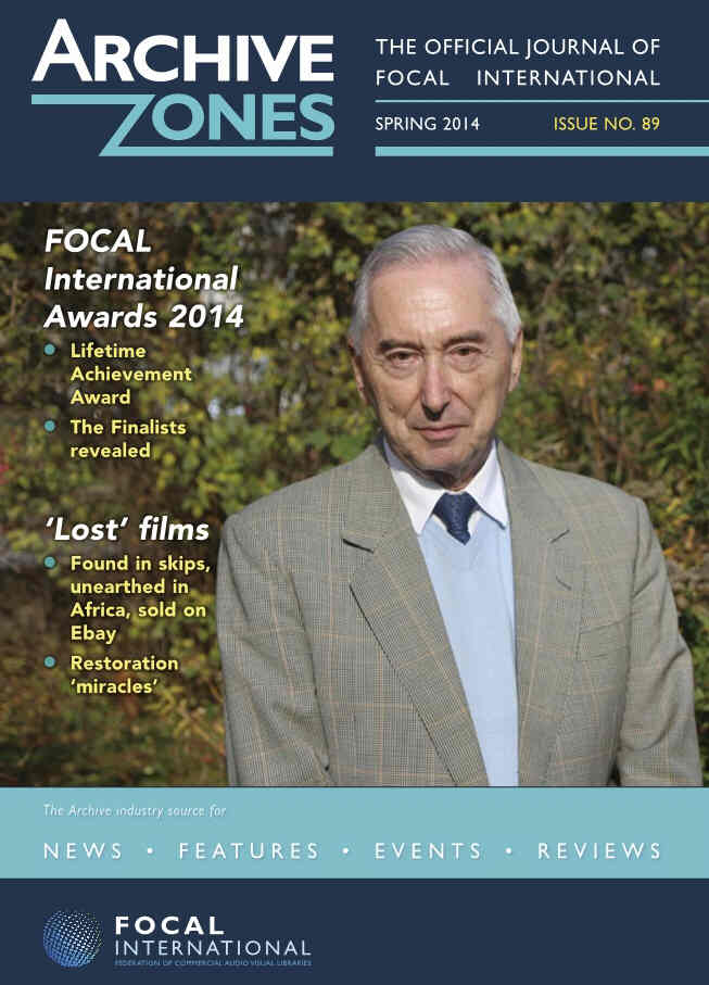 ARCHIVE ZONES magazine side cover Issue 89 March 2014