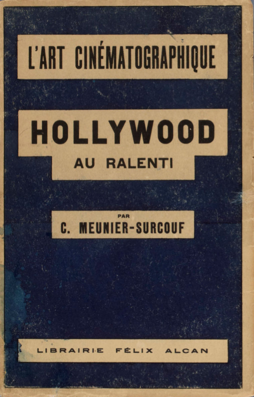 ART CINEMATOGRAPHIQUE magazine side cover Issue 5   1929