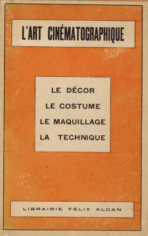 ART CINEMATOGRAPHIQUE magazine side cover Issue 6   1929