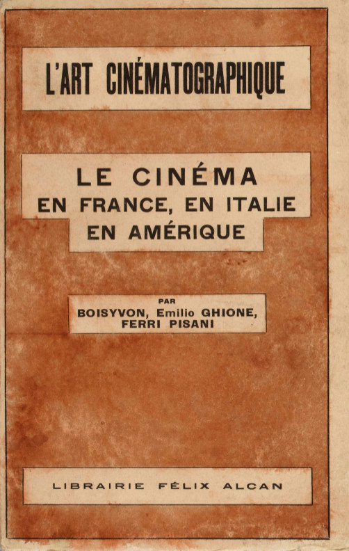 ART CINEMATOGRAPHIQUE magazine side cover Issue 7   1930