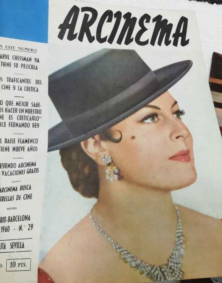 ARCINEMA magazine side cover Issue 29   1960