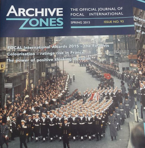 ARCHIVE ZONES magazine side cover Issue 93 Spring 2015