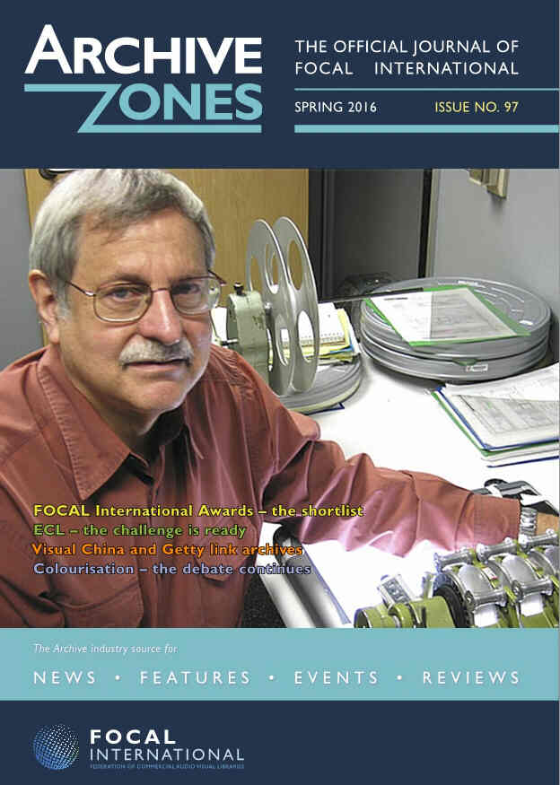 ARCHIVE ZONES magazine side cover Issue 97 Spring 2016