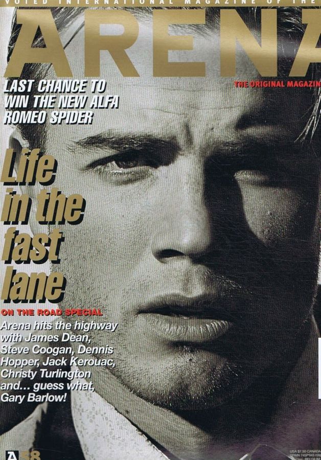 ARENA UK magazine side cover  May 1996