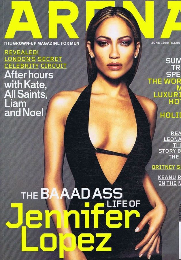 ARENA UK magazine side cover  June 1999