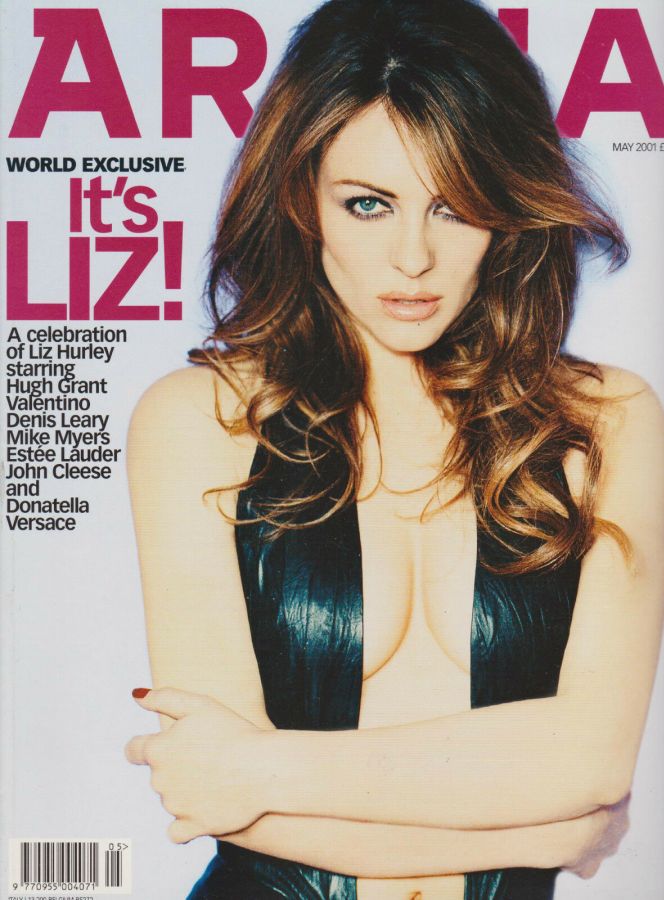 ARENA UK magazine side cover  May 2001