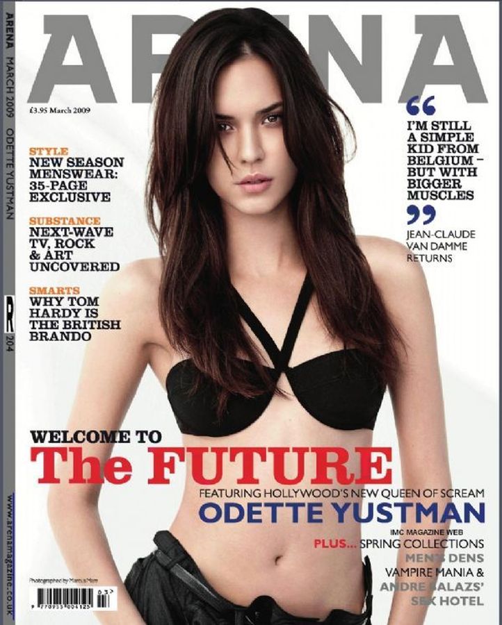 ARENA UK magazine side cover  March 2009