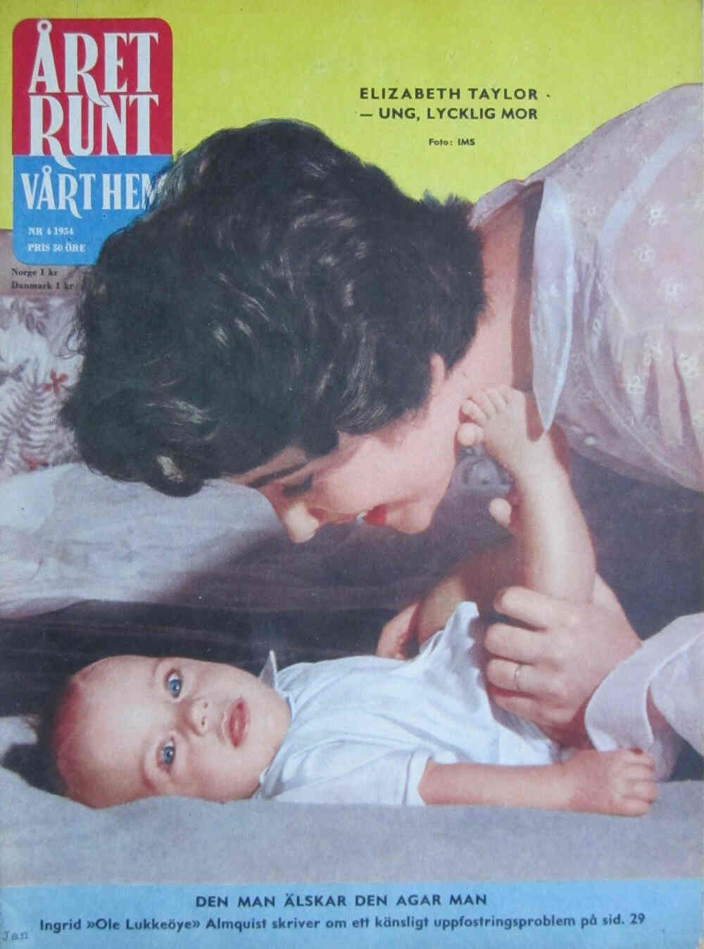 ARET RUNT magazine side cover Issue 4  1954