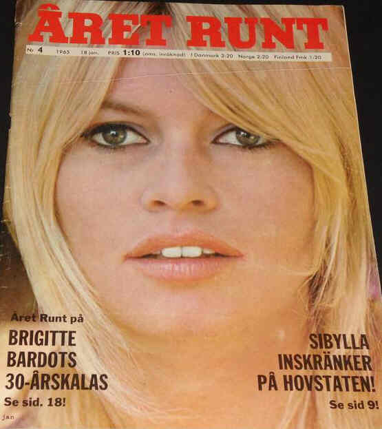 ARET RUNT magazine side cover Issue 4  1965