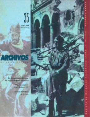 ARCHIVOS DE LA FILMOTECA magazine side cover Issue 35 June 2000
