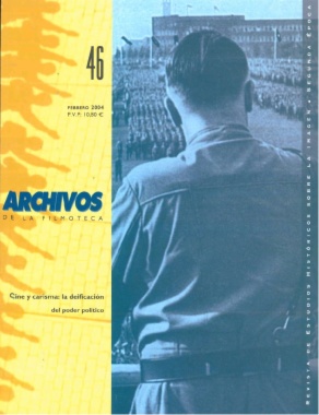 ARCHIVOS DE LA FILMOTECA magazine side cover Issue 46 February 2004