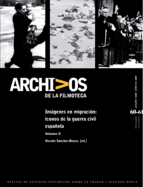 ARCHIVOS DE LA FILMOTECA magazine side cover Issue 60/61  Vol #2 October 2008