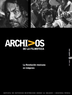 ARCHIVOS DE LA FILMOTECA magazine side cover Issue 68 October 2011