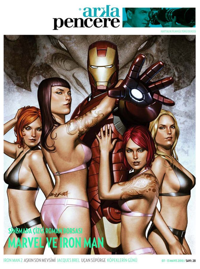 ARKA PENCERE magazine side cover Issue 28 7 May 2010