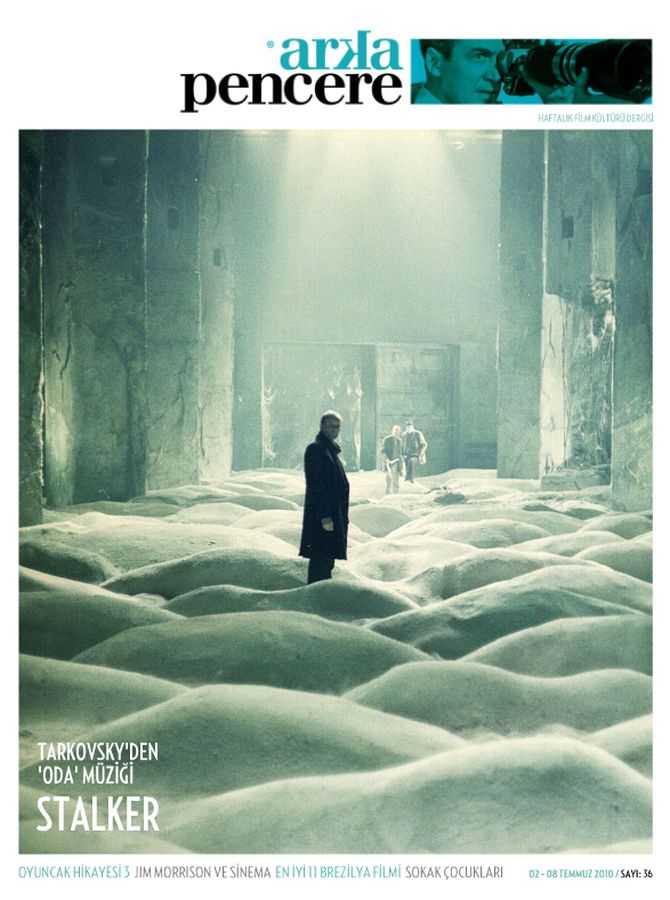 ARKA PENCERE magazine side cover Issue 36 2 July 2010