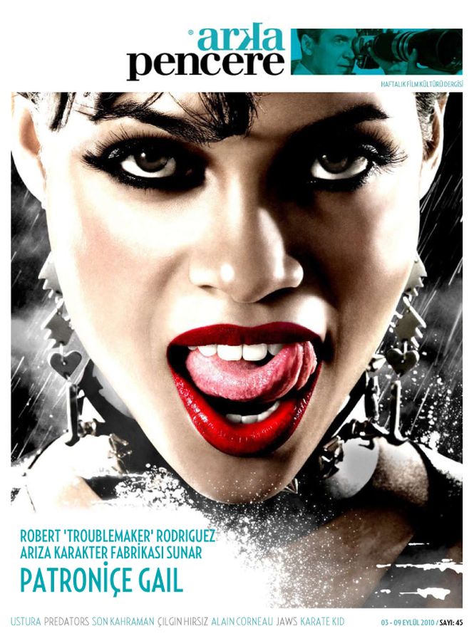 ARKA PENCERE magazine side cover Issue 45 3 September 2010