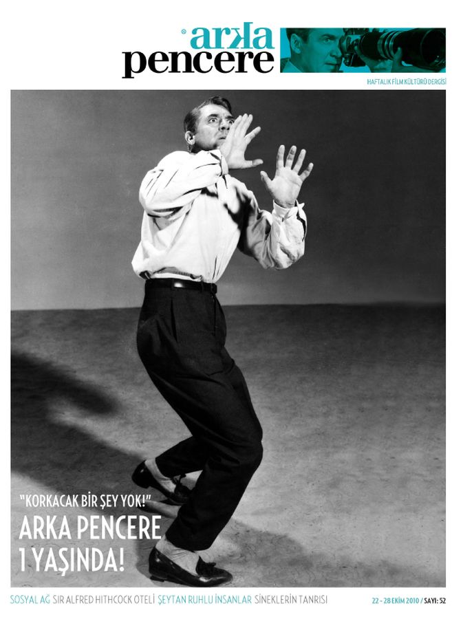 ARKA PENCERE magazine side cover Issue 52 22 October 2010