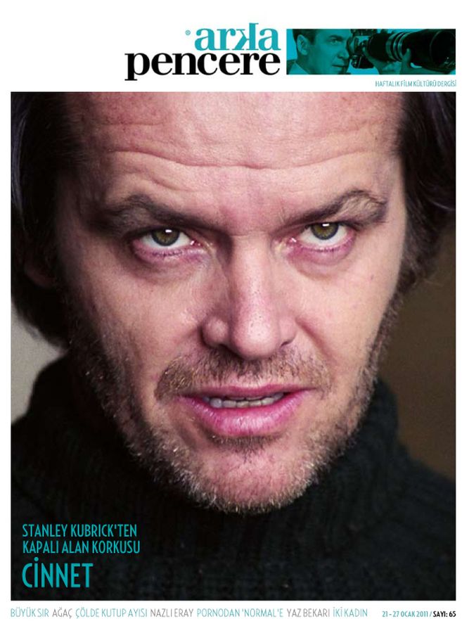 ARKA PENCERE magazine side cover Issue 65 21 January 2011
