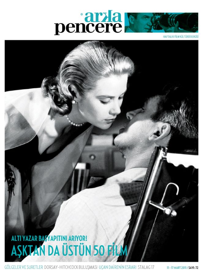 ARKA PENCERE magazine side cover Issue 72 11 March 2011