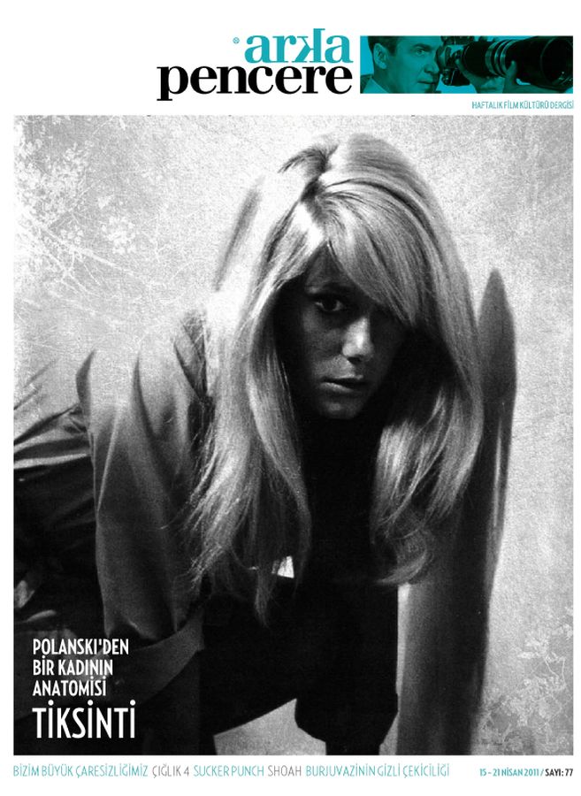 ARKA PENCERE magazine side cover Issue 77 15 April 2011