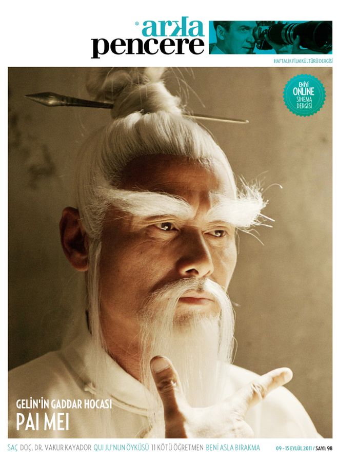 ARKA PENCERE magazine side cover Issue 98 9 September 2011