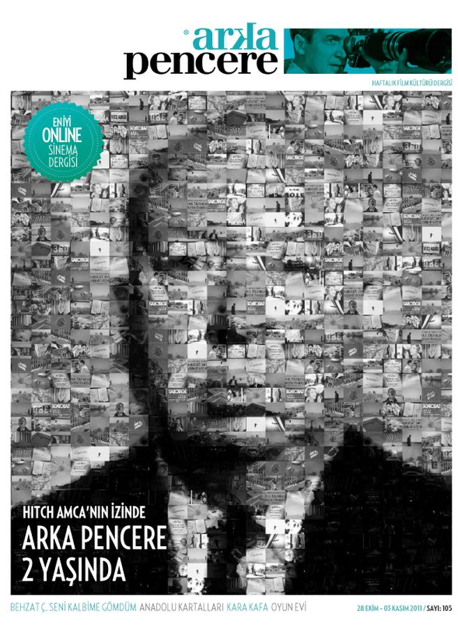 ARKA PENCERE magazine side cover Issue 105 28 October 2011