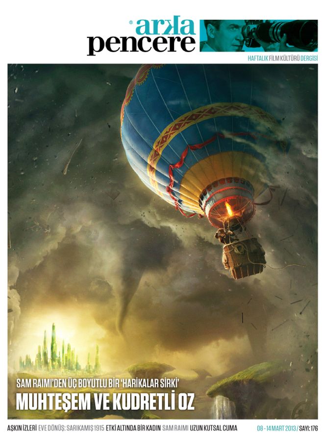 ARKA PENCERE magazine side cover Issue 176 8 March 2013