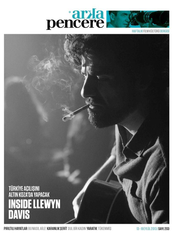 ARKA PENCERE magazine side cover Issue 203 13 September 2013