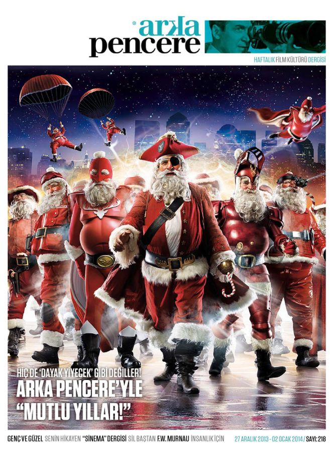 ARKA PENCERE magazine side cover Issue 218 27 December 2013
