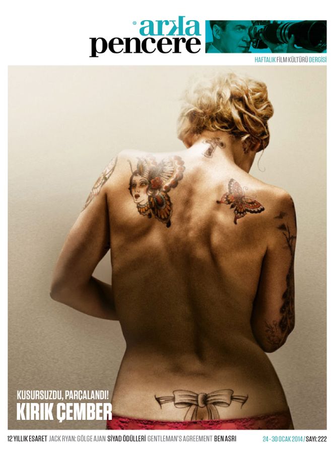 ARKA PENCERE magazine side cover Issue 222 24 January 2014