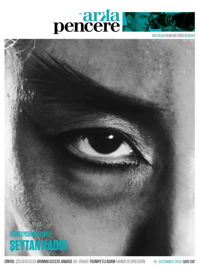 ARKA PENCERE magazine side cover Issue 247 18 July 2014