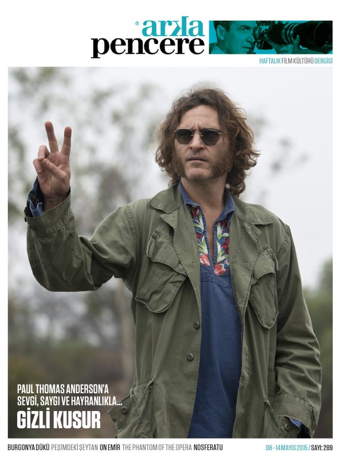 ARKA PENCERE magazine side cover Issue 289 8 May 2015