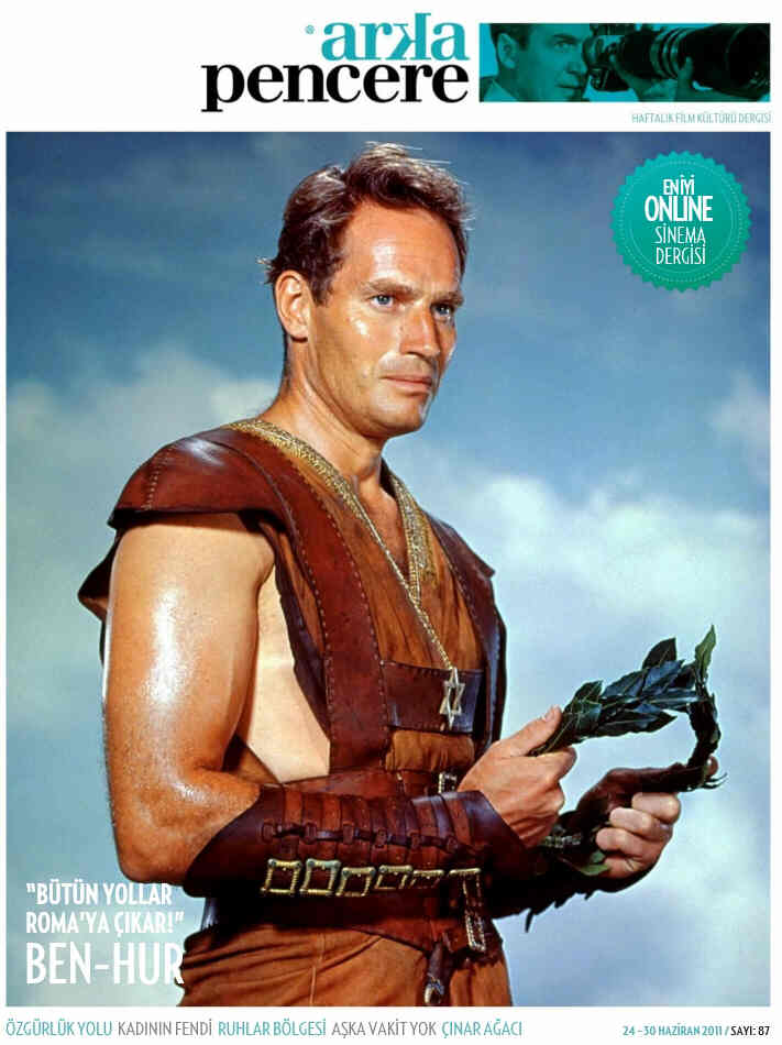 ARKA PENCERE magazine side cover Issue 87 24 June 2011