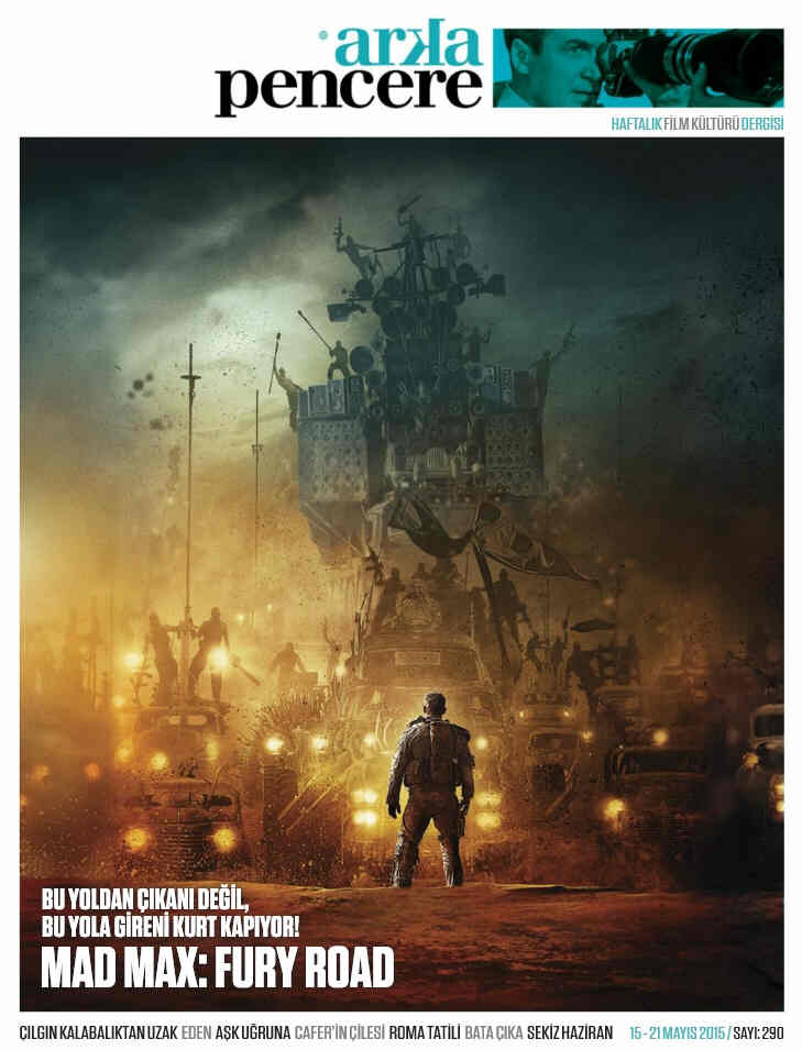 ARKA PENCERE magazine side cover Issue 290 15 May 2015