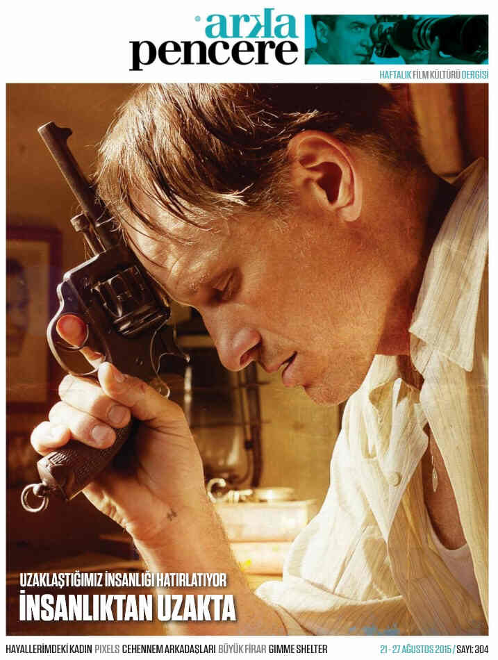 ARKA PENCERE magazine side cover Issue 304 21 August 2015