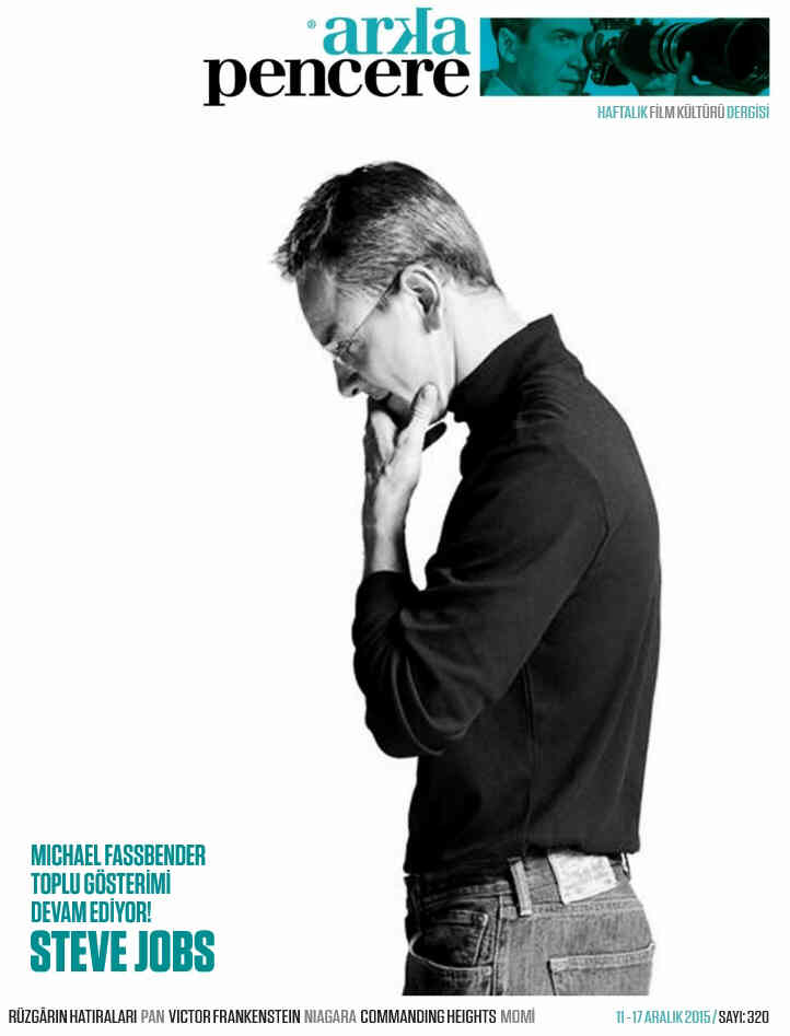 ARKA PENCERE magazine side cover Issue 320 11 December 2015