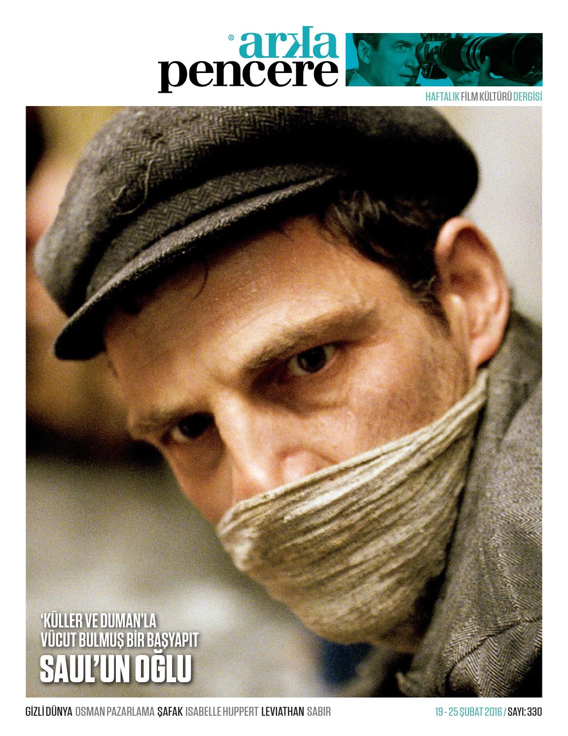 ARKA PENCERE magazine side cover Issue 330 19 February 2016