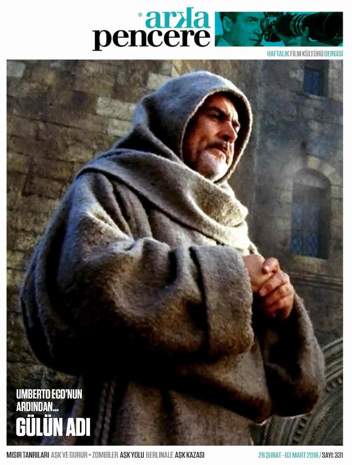 ARKA PENCERE magazine side cover Issue 331 26 February 2016