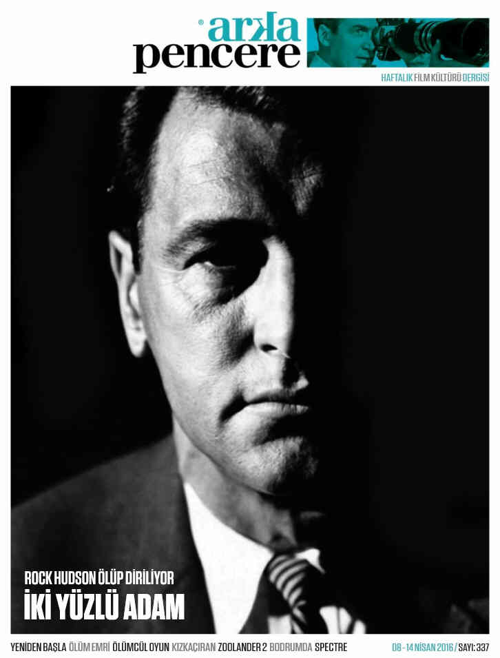 ARKA PENCERE magazine side cover Issue 337 8 April 2016